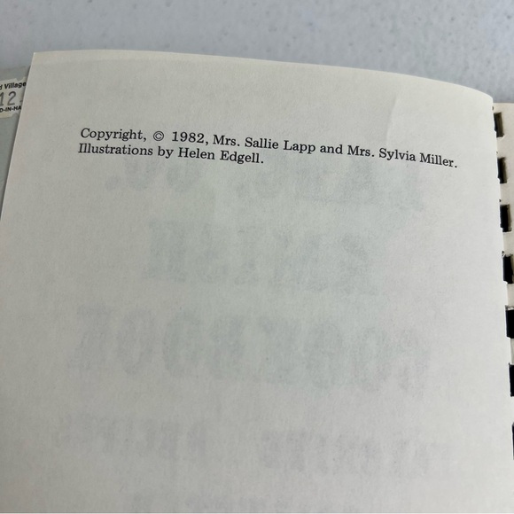 Vintage Lancaster County Amish Cookbook Pennsylvania Dutch Recipe 1982 Cook Book - Picture 5 of 11